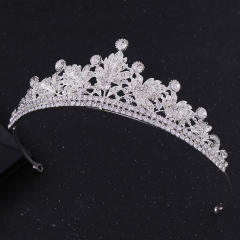 Occident fahsion rhinestone setting alloy crown