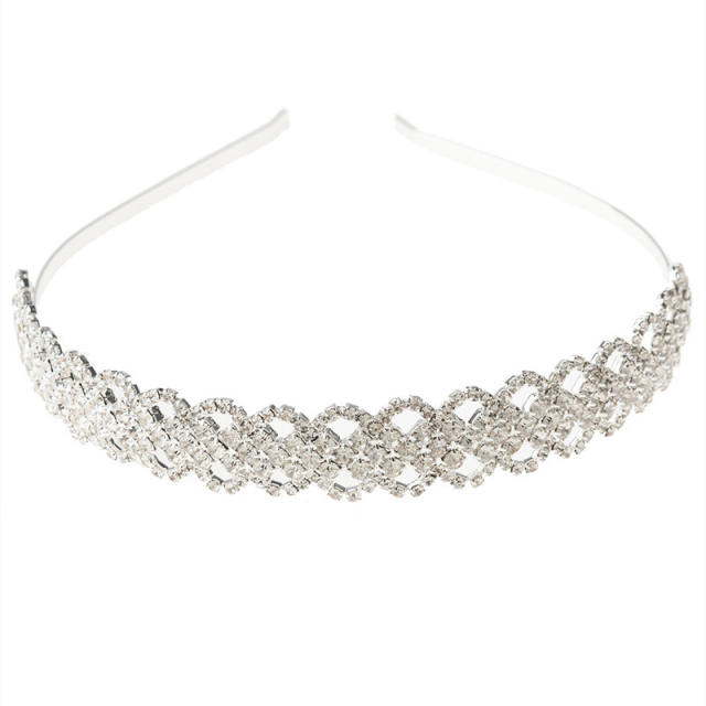 Hot sale rhinestone pearl wedding headband