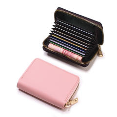 Large capacity card holder wallet