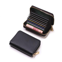 Large capacity card holder wallet