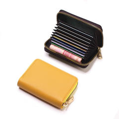 Large capacity card holder wallet