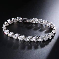 Classic AAA  cubic zircon copper jewelry set