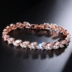 Classic AAA  cubic zircon copper jewelry set