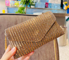 Popular diamond crossbody bag