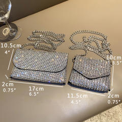 Popular diamond crossbody bag