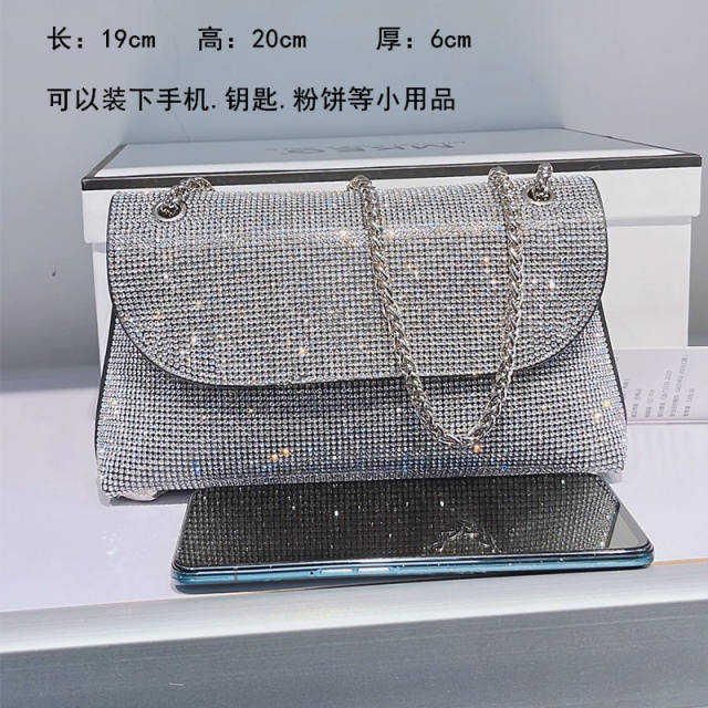 Popular diamond crossbody bag