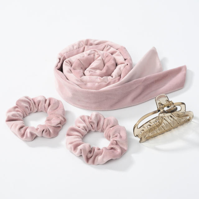 Amazon hot sale velvet heatless curl headband