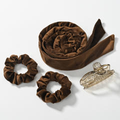 Amazon hot sale velvet heatless curl headband