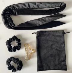 Amazon hot sale velvet heatless curl headband