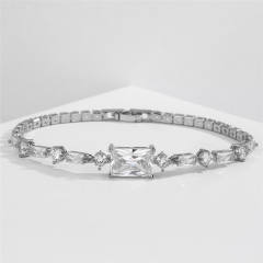 Super shiny cubic zircon diamond bracelet