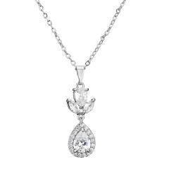 Popular cubic zircon diamond necklace set
