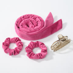 Amazon hot sale velvet heatless curl headband