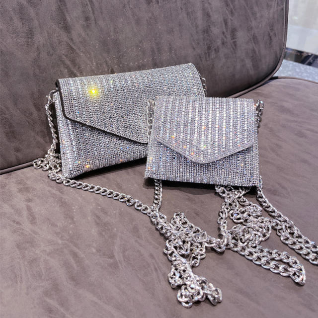 Popular diamond crossbody bag