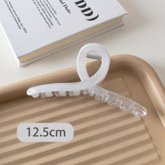 Large size Gradient color plastic hair claw clips