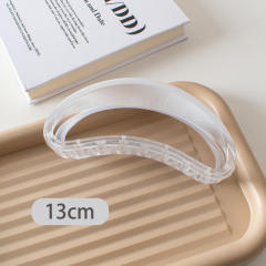 Large size Gradient color plastic hair claw clips