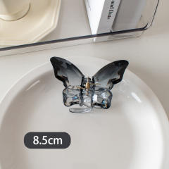Large size Gradient color plastic hair claw clips