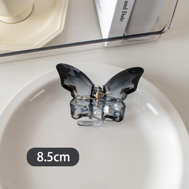 Large size Gradient color plastic hair claw clips