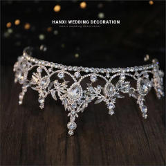 Cubic zircon pave setting princess crown