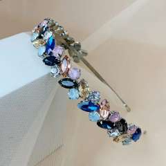Korean fashion glass crystal statement headband