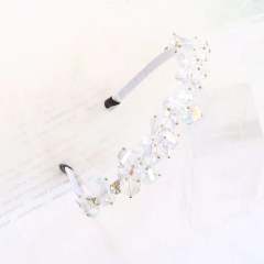 Baroque trend crystal beads handmade headband