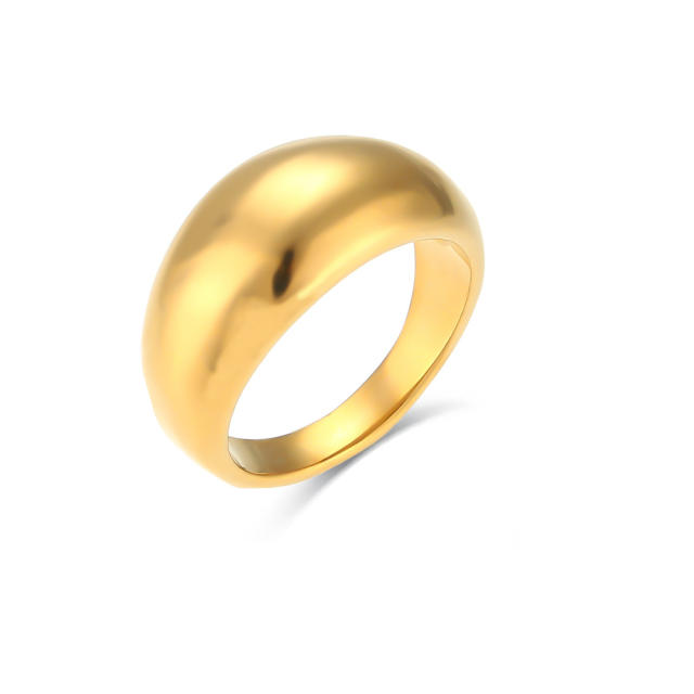 18KG stainless steel chunky rings