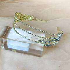 Elegant rhinestone diamond headband