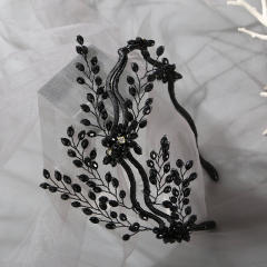 Handmade crystal beads headband