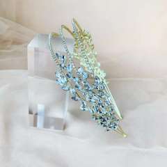 Elegant rhinestone diamond headband