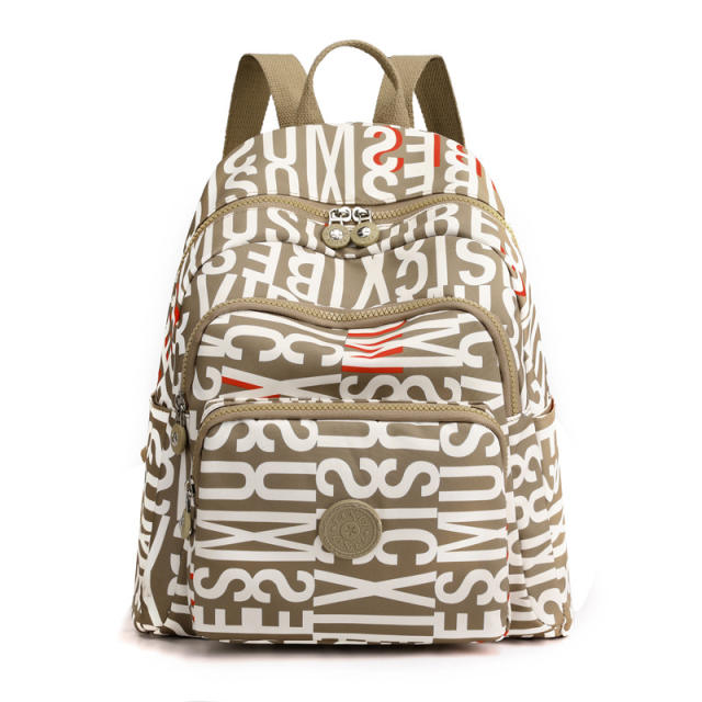 Casual nylon large capacity backpack