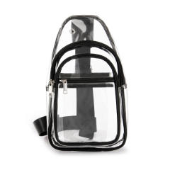 PVC waterproof clear sling bag