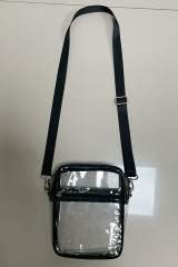 PVC clear crossbody bag