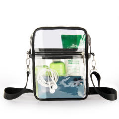 PVC clear crossbody bag