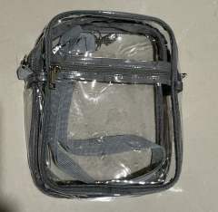 PVC clear crossbody bag