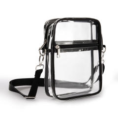 PVC clear crossbody bag