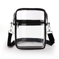 PVC clear crossbody bag