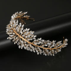 Eleagnt rhinestone setting wedding headband
