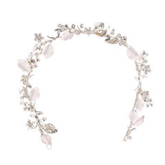 Handmade alloy leaf wedding hair vines