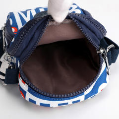 MINI size canvas patterned phone bag arm bag