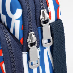 MINI size canvas patterned phone bag arm bag