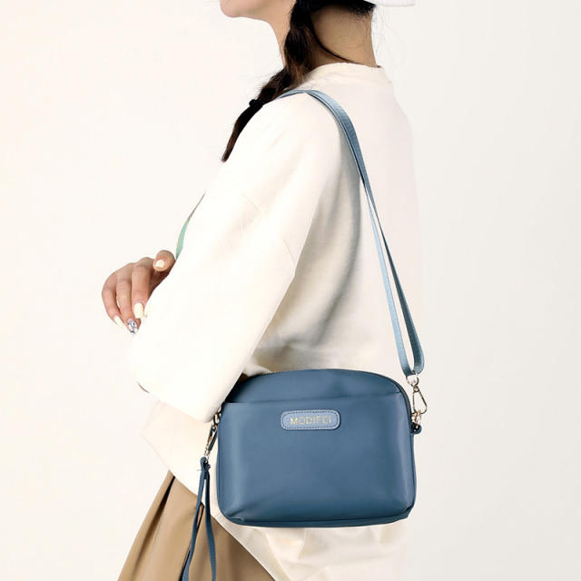 Korean fashion casual nylon crossbody bag