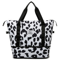 Large capacity nylon travel bag gym bag