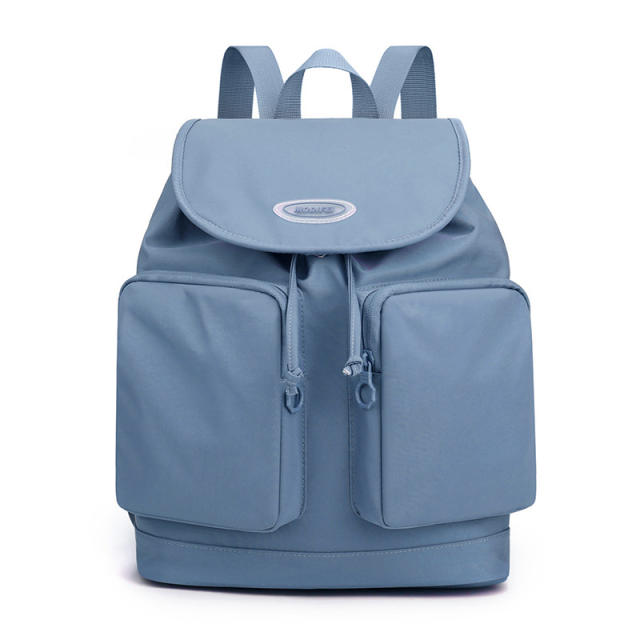 Large capacity nylon backpack school bag