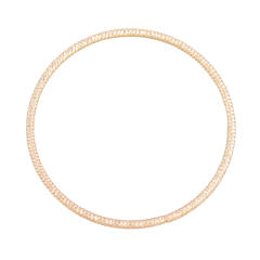 10pcs hiphop metal bangle set