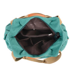 Korean fashion plain color canvas tote bag