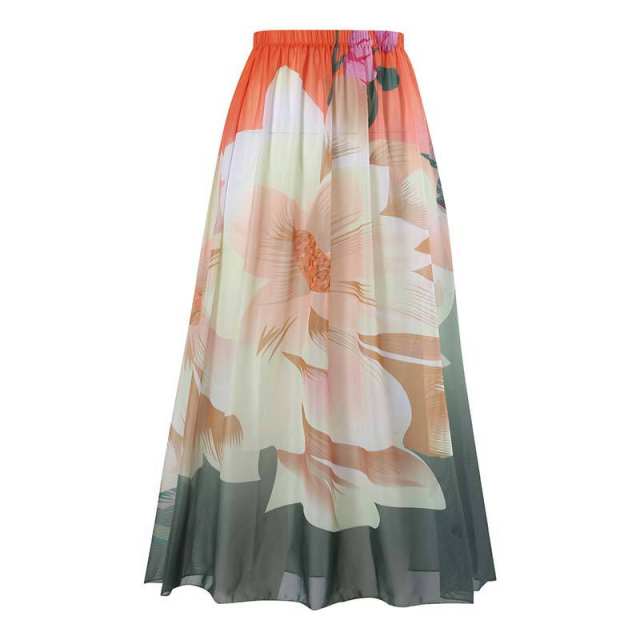 Vintage one piece swimsuit chiffon dress set