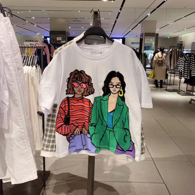 Summer design graphic t shirt