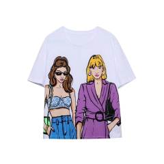 Summer design graphic t shirt