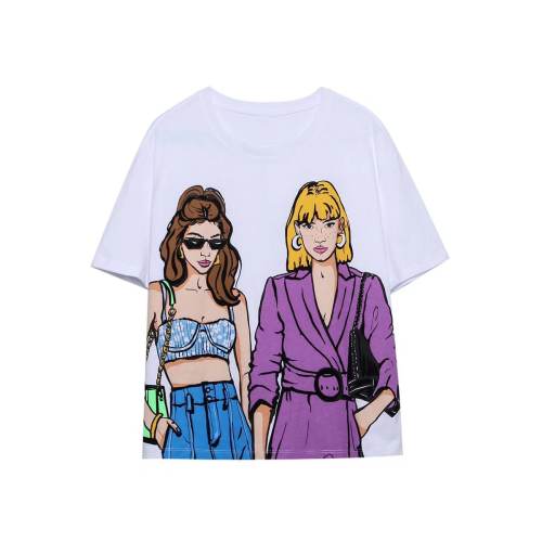 Summer design graphic t shirt