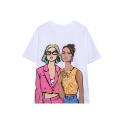 Summer design graphic t shirt