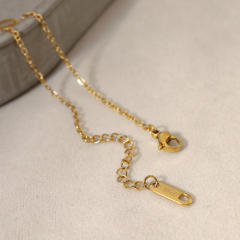 Sweet hollow bow stainless steel bracelet